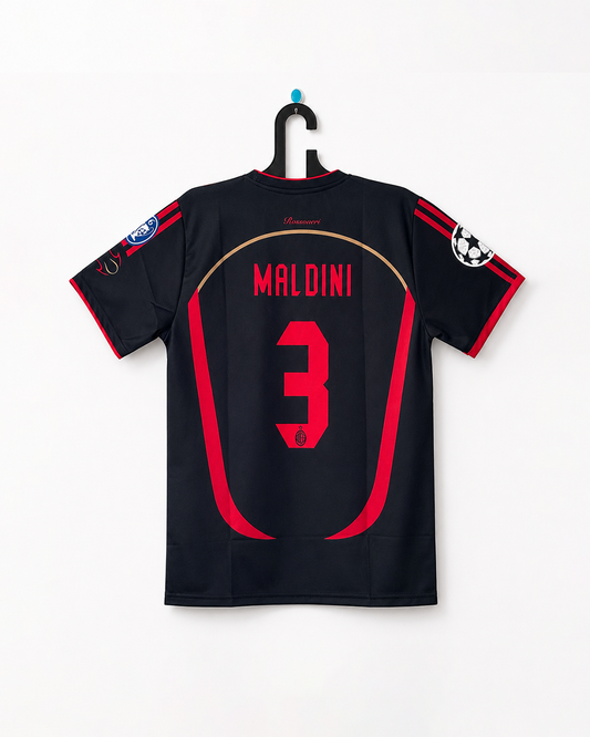 AC MILAN 2006/07 AWAY KIT MALDINI