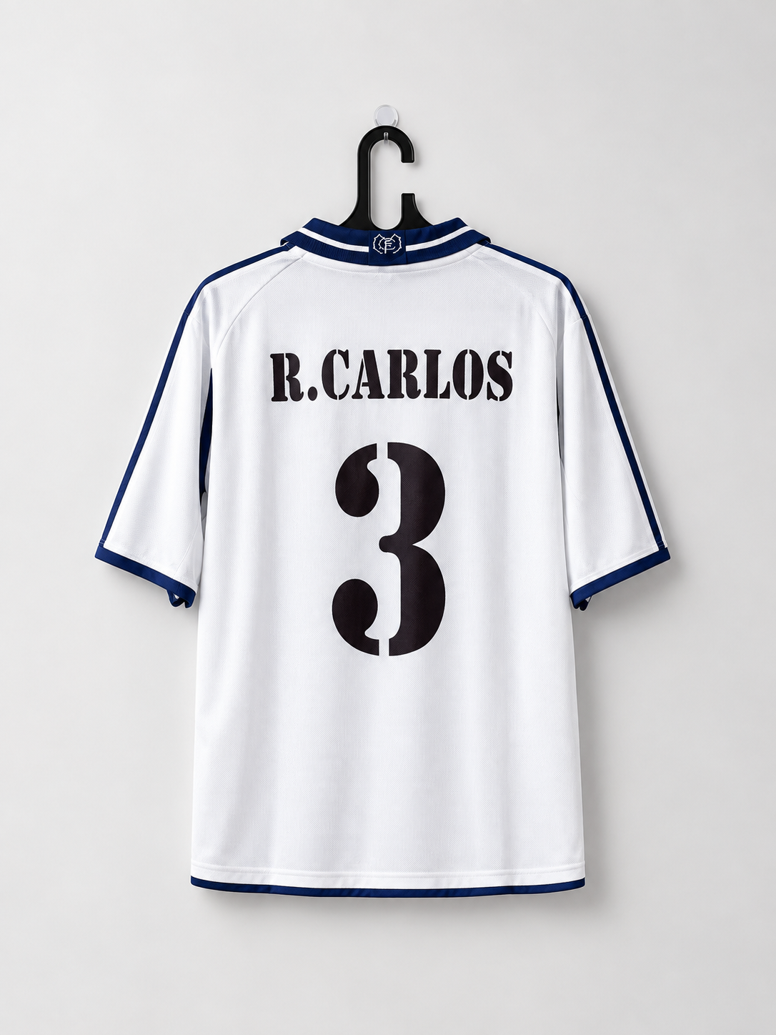 REAL MADRID 2000/01 HOME KIT CARLOS EMBROIDERY PREMIUM EDITION