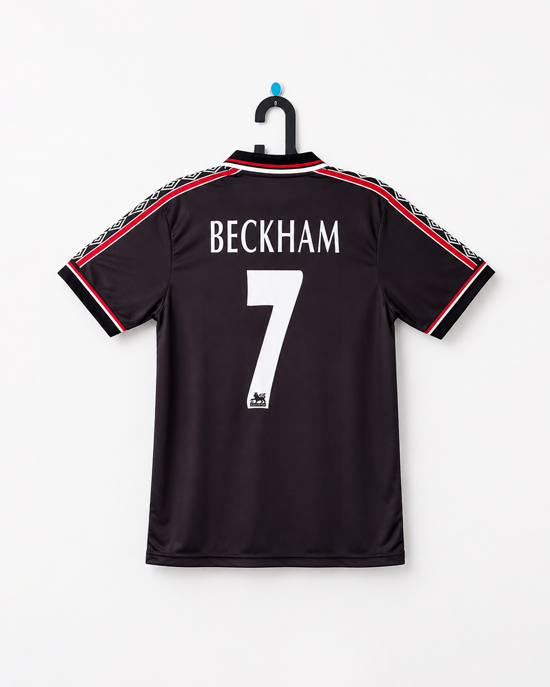 MANCHESTER UNITED 1998/99 AWAY THIRD KIT EMBROIDERY BECKHAM