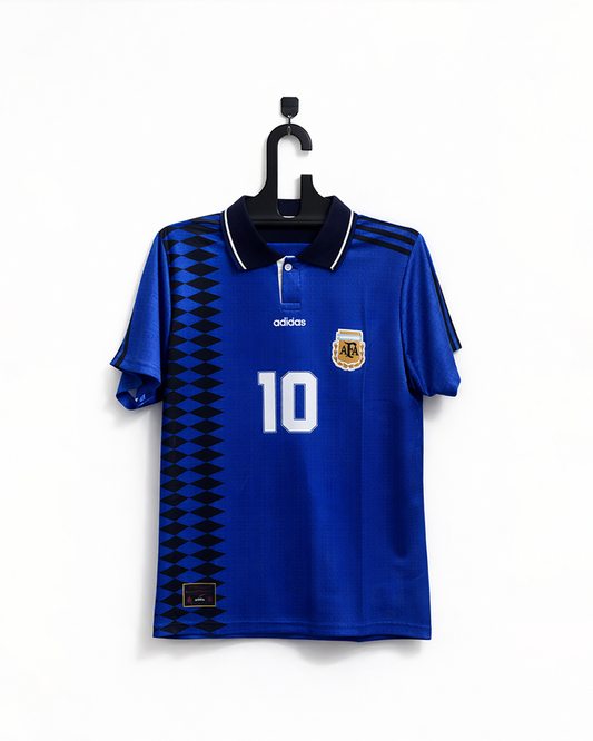 ARGENTINA WORLDCUP 1994 AWAY KIT MARADONA