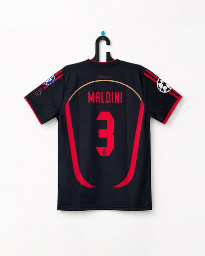 AC MILAN 2006/07 AWAY KIT MALDINI