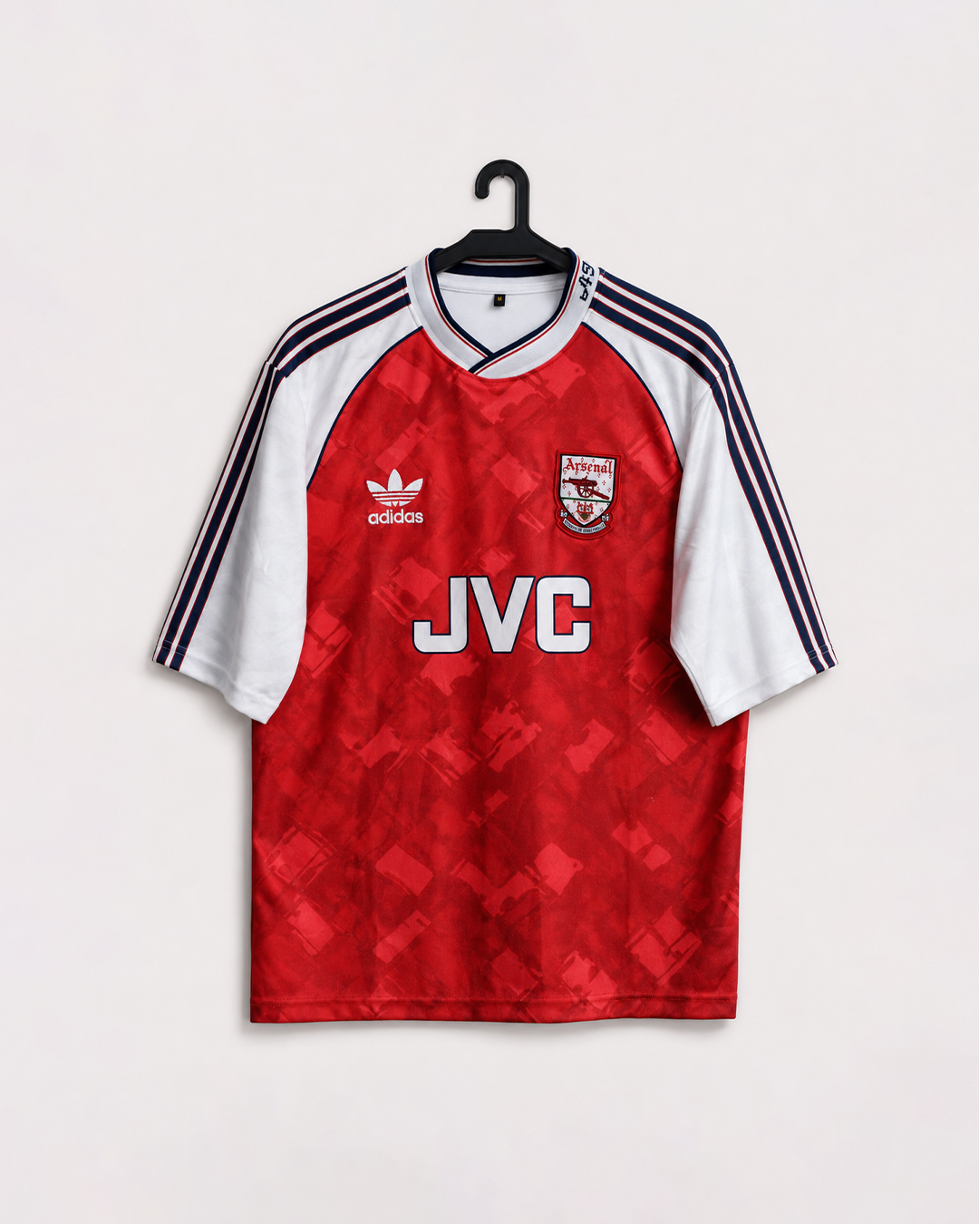 ARSENAL 1990/92 HOME KIT FIVE SLEEVE EMBROIDERY ADAMS