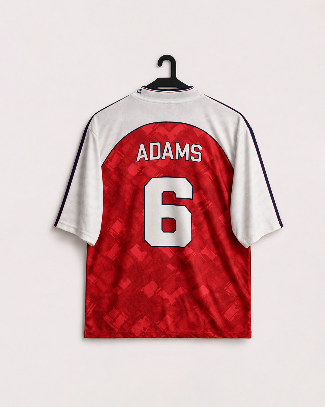 ARSENAL 1990/92 HOME KIT FIVE SLEEVE EMBROIDERY ADAMS