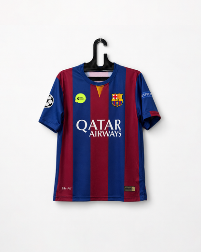 BARCELONA 2014/15 HOME KIT ROUND NECK MESSI
