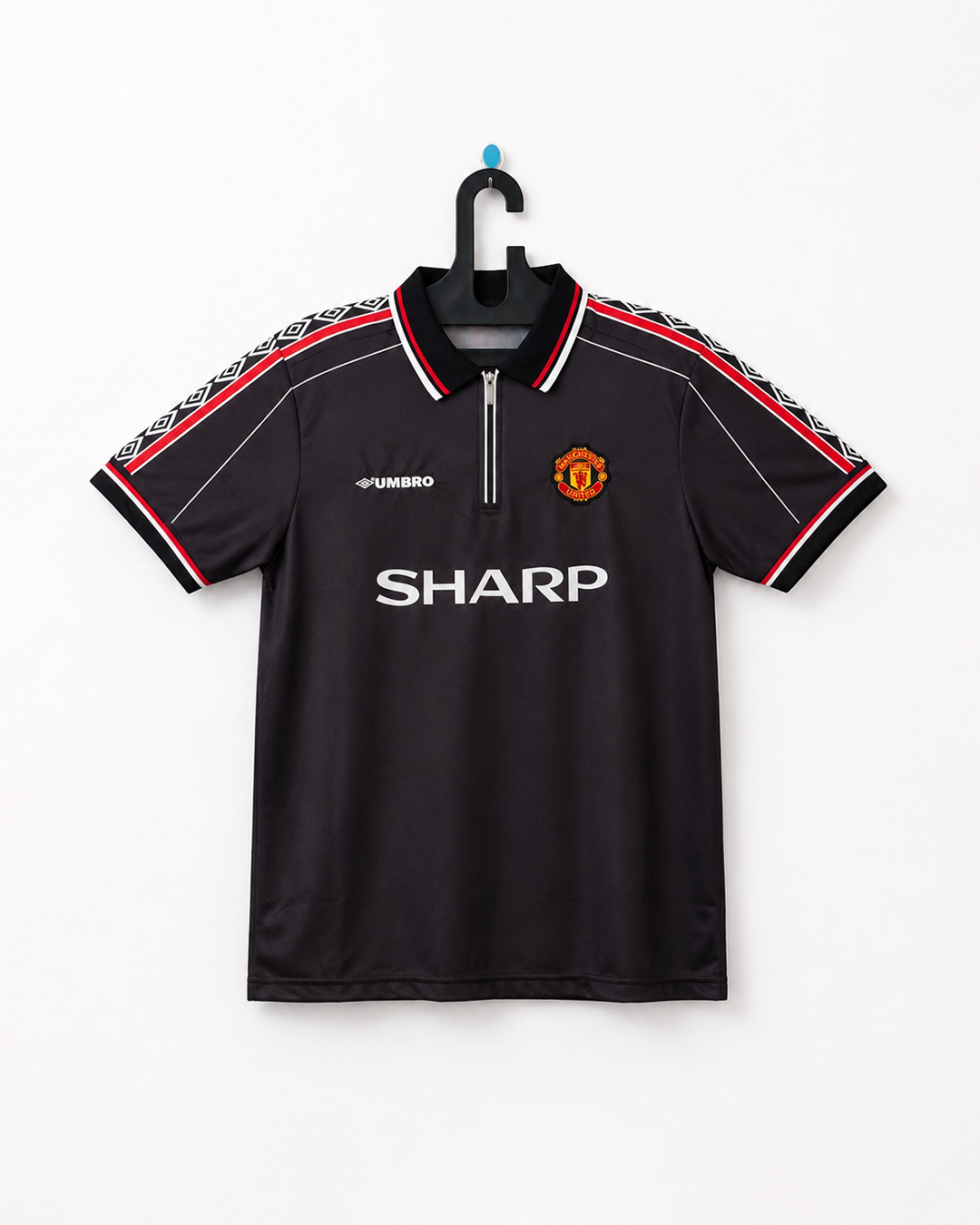 MANCHESTER UNITED 1998/99 AWAY THIRD KIT  EMBROIDERY BECKHAM