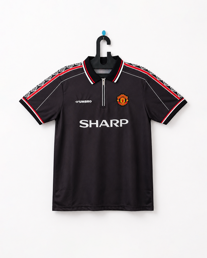 MANCHESTER UNITED 1998/99 AWAY THIRD KIT  EMBROIDERY BECKHAM