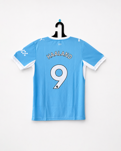 MANCHESTER CITY 2026/27  HOME KIT HAALAND EMBROIDERY PREMIUM EDITION