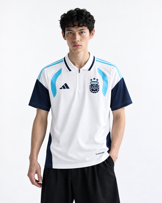 ARGENTINA TRAINING KIT ZIP COLLAR  MESSI
