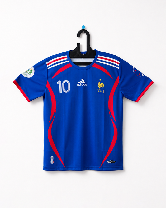 FRANCE 2006 FIFA WORLD CUP HOME KIT ZIDANE