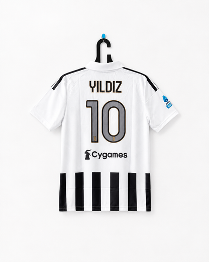 JUVENTUS 2026/27  HOME KIT YILDIZ EMBROIDERY PREMIUM EDITION