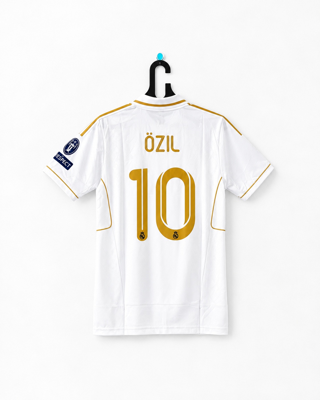 REAL MADRID 2011/12  HOME KIT OZIL EMBROIDERY PREMIUM EDITION
