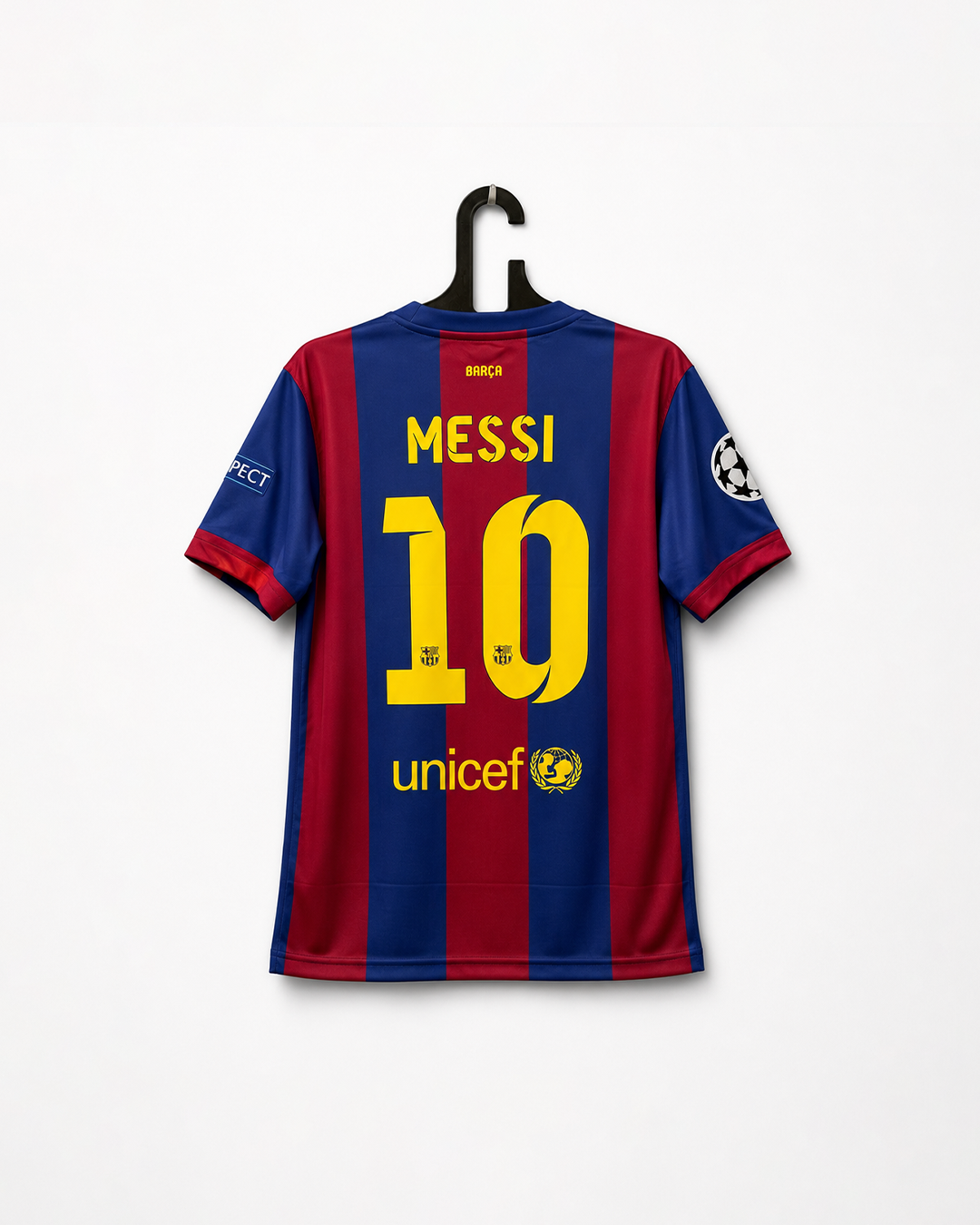 BARCELONA 2014/15 HOME KIT ROUND NECK MESSI