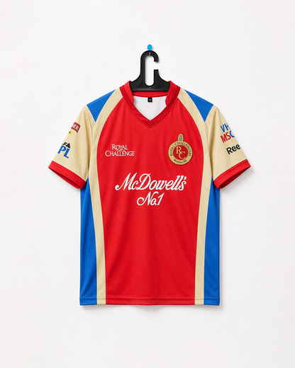 RCB 2011 IPL HOME KIT EMBROIDERY ABD