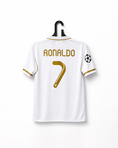 REAL MADRID 2011/12 CHAMPIONS LEAGUE HOME KIT RONALDO