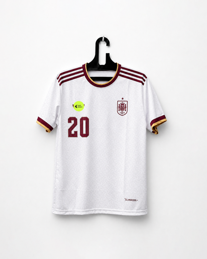 SPAIN 2026  FIFA WORLD CUP AWAY ROUND NECK PEDRI