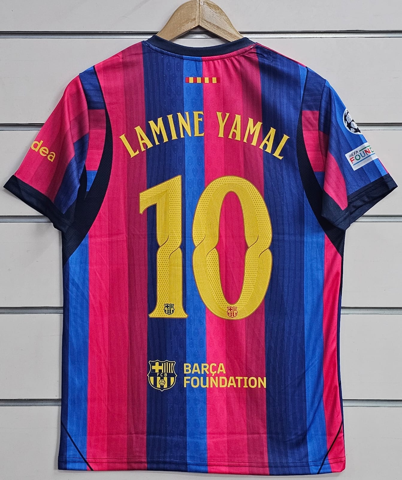 BARCELONA 2026/27  HOME KIT YAMAL EMBROIDERY PREMIUM EDITION
