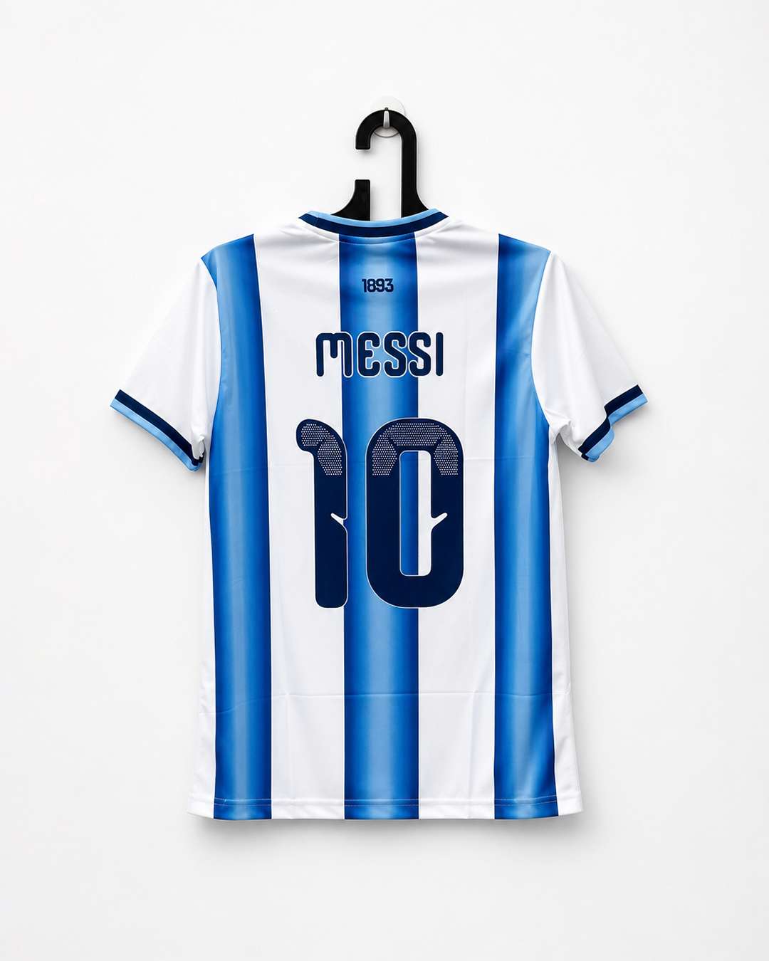 ARGENTINA  HOME KIT MESSI EMBROIDERY ROUND NECK FIFA WORLD CUP 2026 EDITION