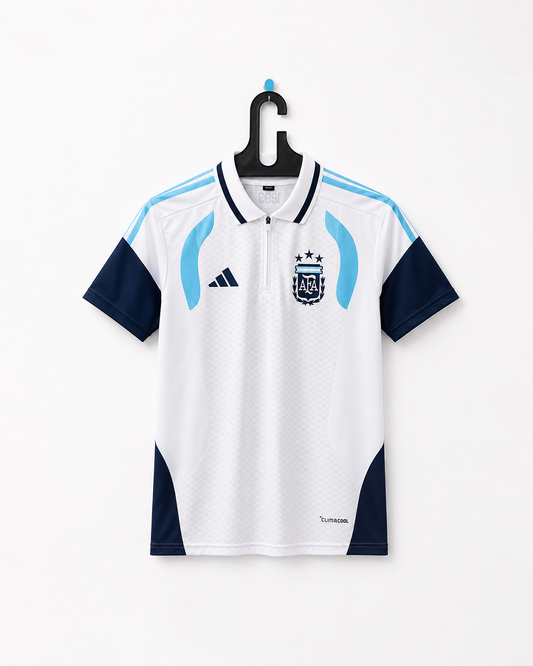 ARGENTINA TRAINING KIT ZIP COLLAR  MESSI