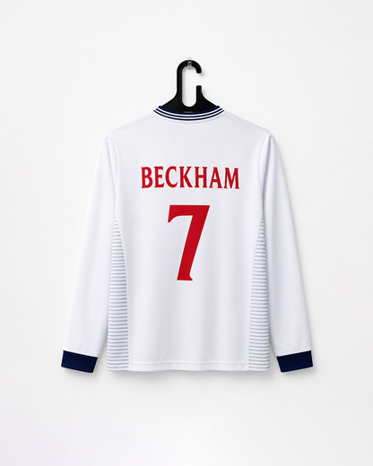 ENGLAND BECKHAM FULL SLEEVE RETRO