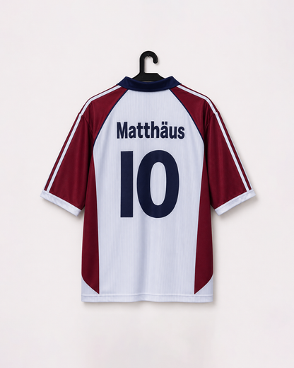 BAYER MUNICH 1998/99 THIRD KIT EMBROIDERY FIVE SLEEVE MATTHAUS