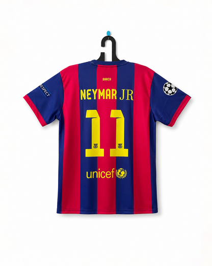 BARCELONA 2014/15 HOME KIT ROUND NECK NEYMAR